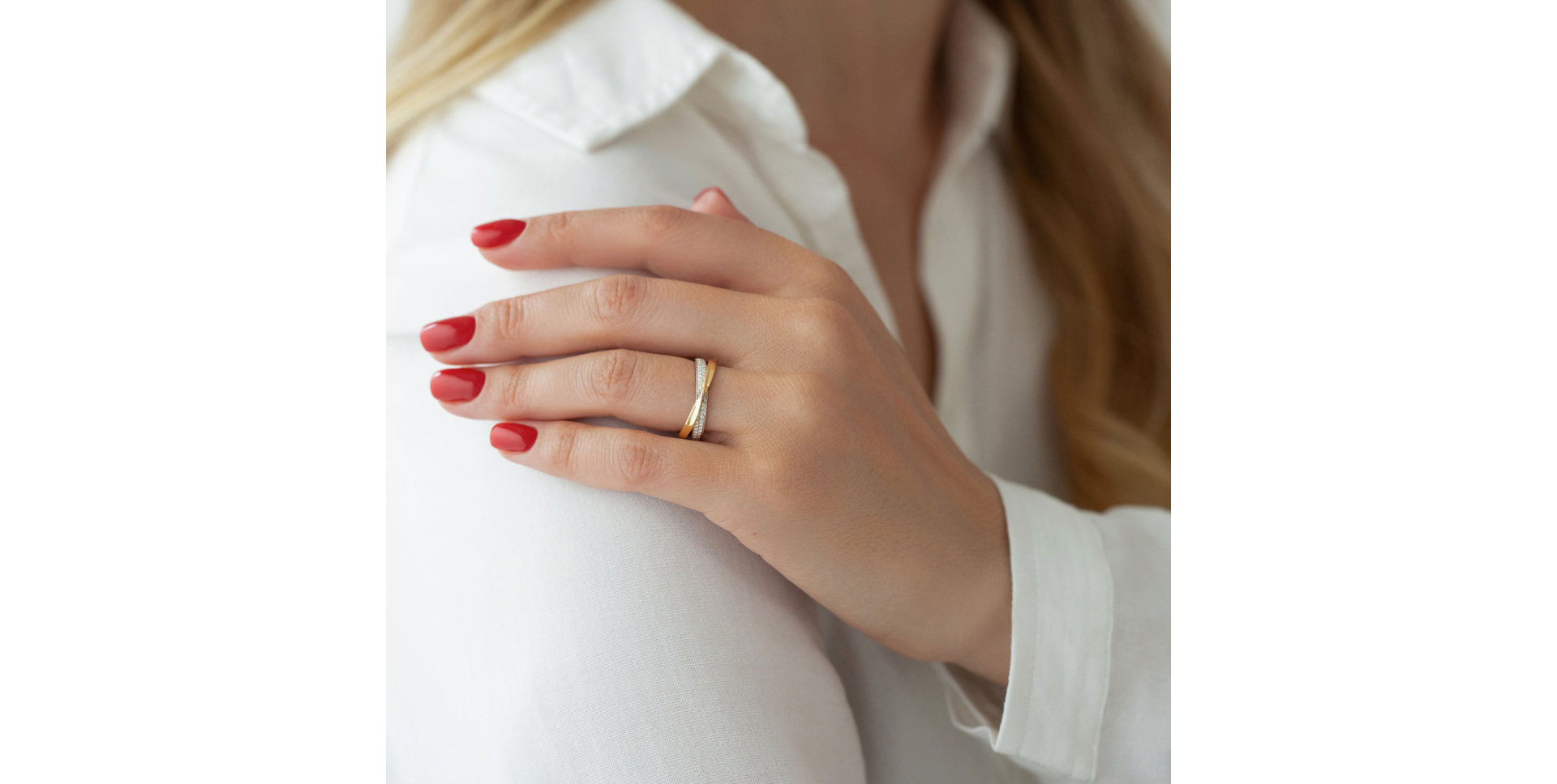 Prsten s diamanty Splendid Morning