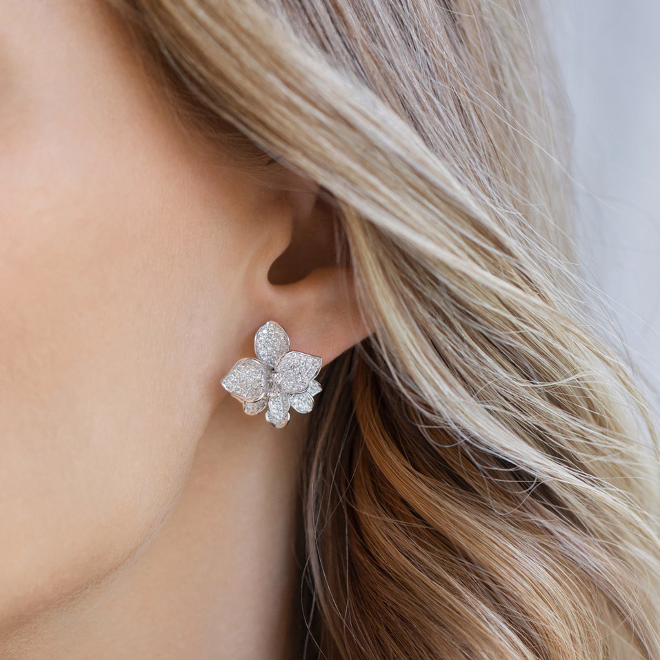 Náušnice s diamanty Atlas