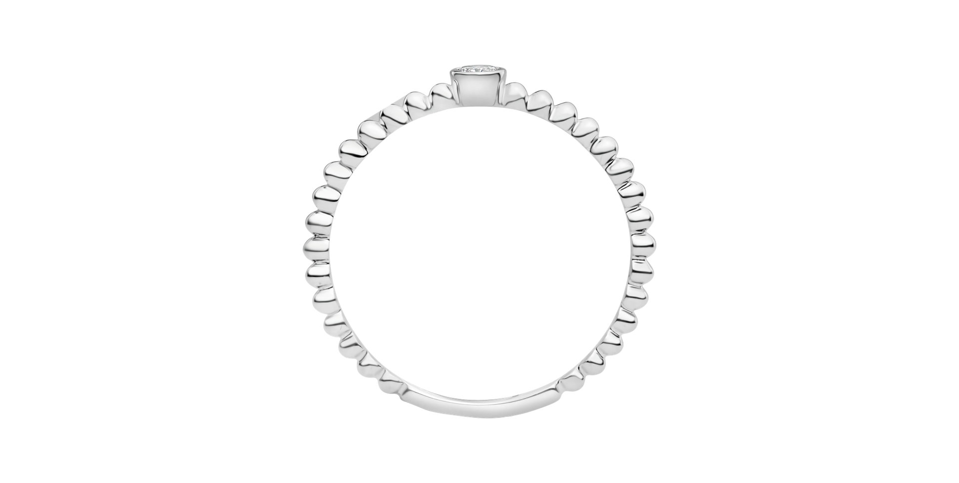 Prsten s diamantem Dot Joy