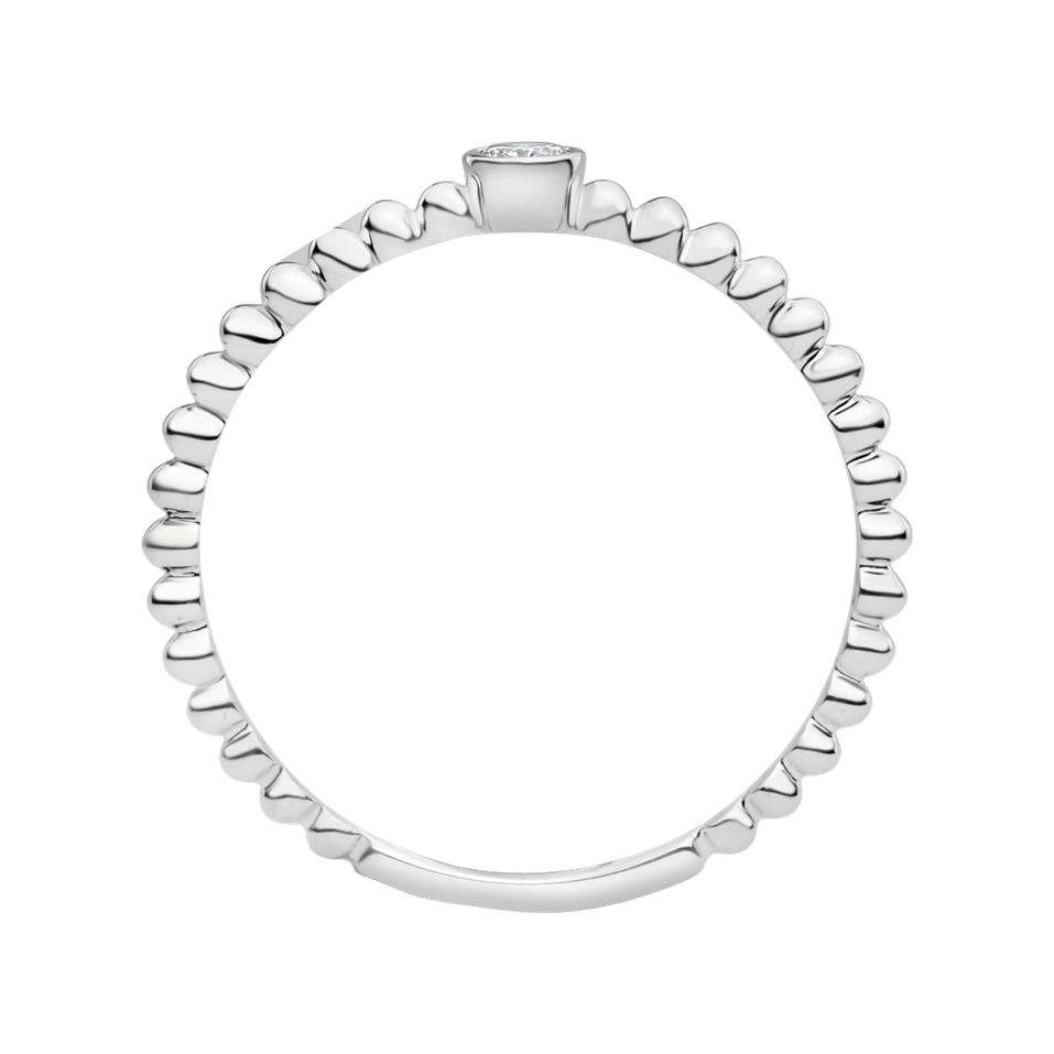 Prsten s diamantem Dot Joy