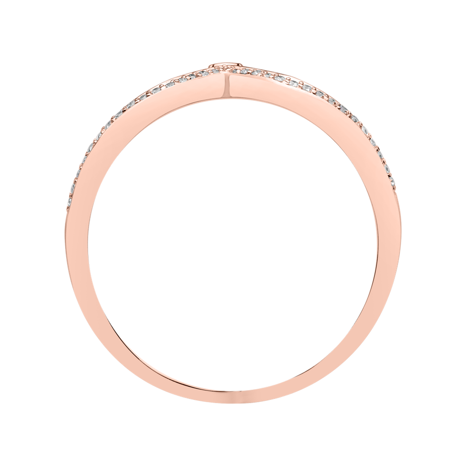 Prsten s diamanty Sun Choker