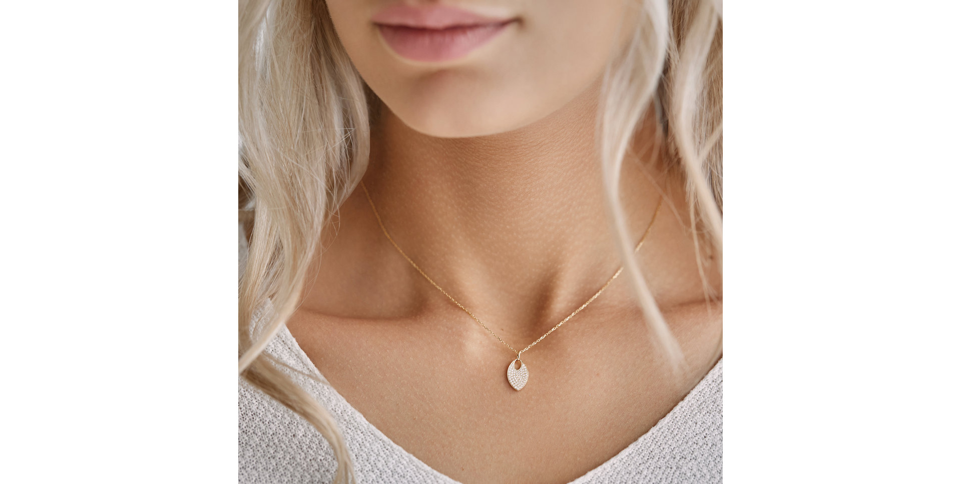 Přívěsek s diamanty Endless Tear