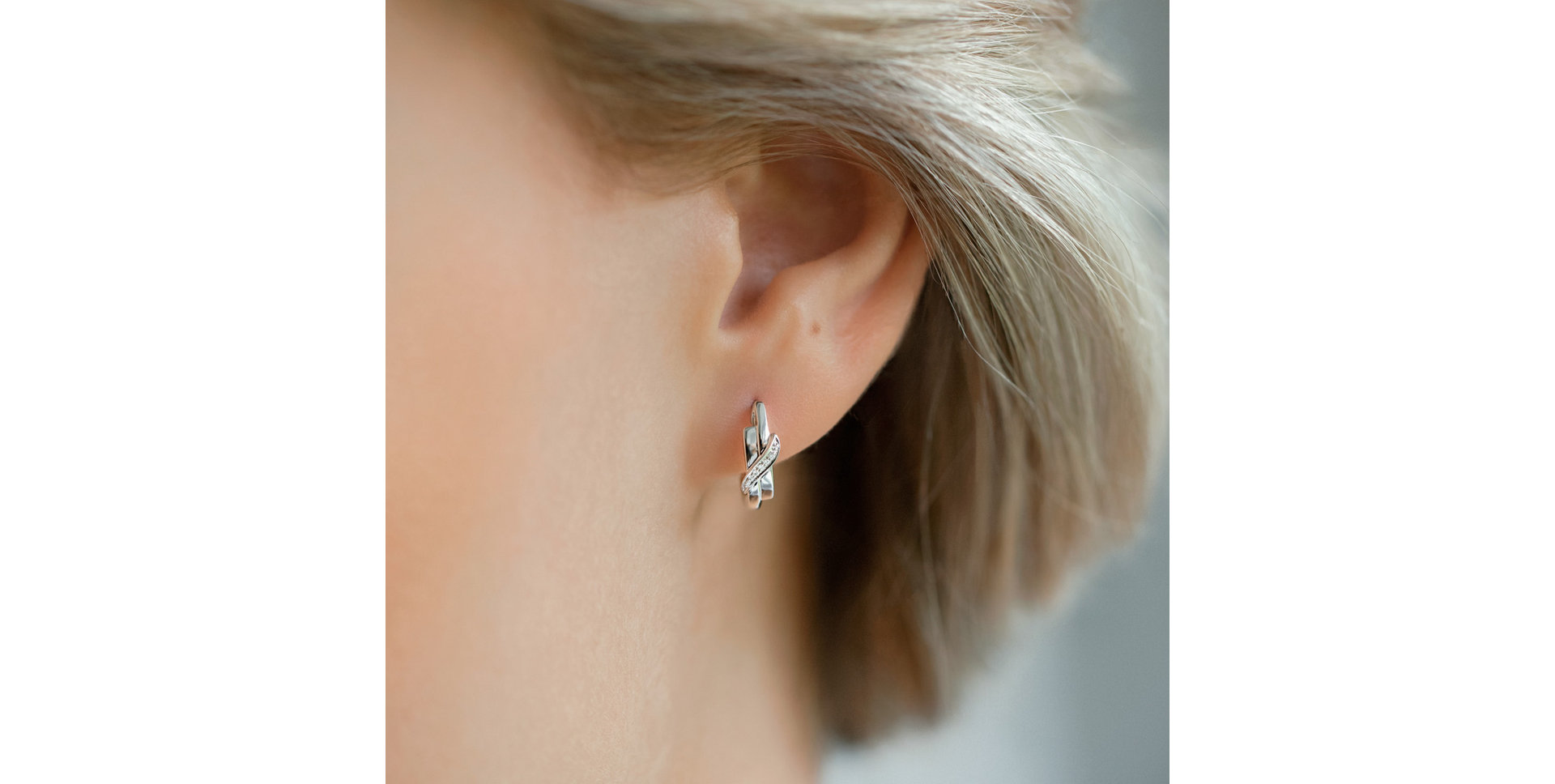 Náušnice s diamanty Pure Fame