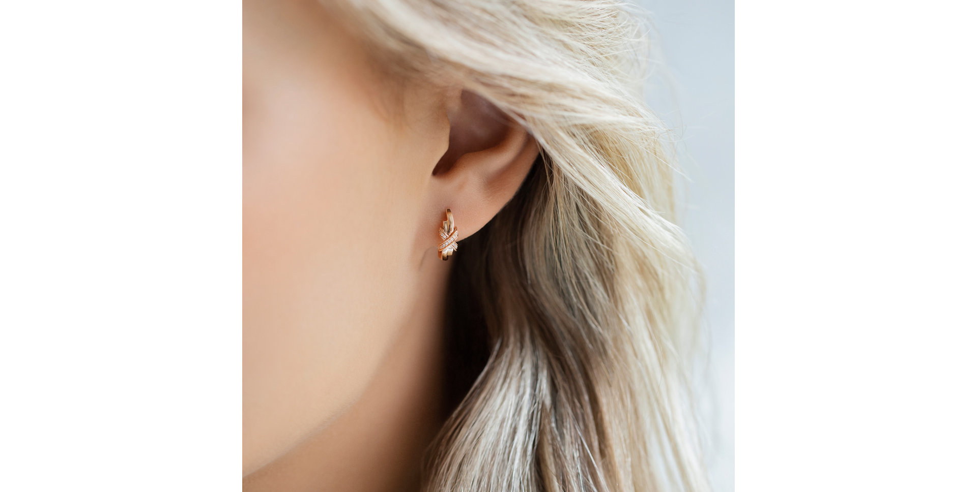 Náušnice s diamanty Sparkling Galaxy