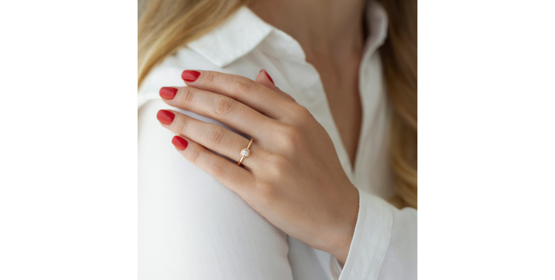 Prsten s diamanty Sunshine Ray