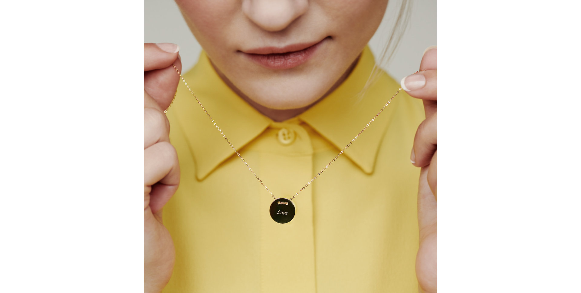 Náhrdelník s diamantem Love Splendor