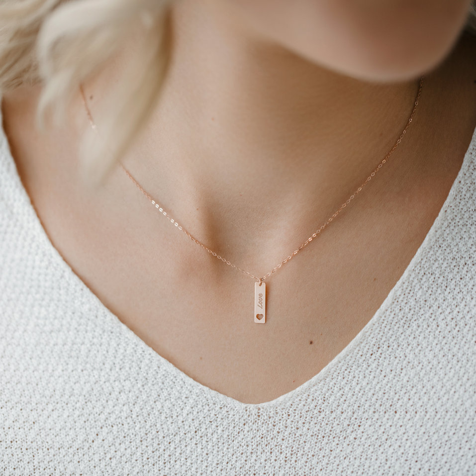 Náhrdelník s diamantem Passion Love