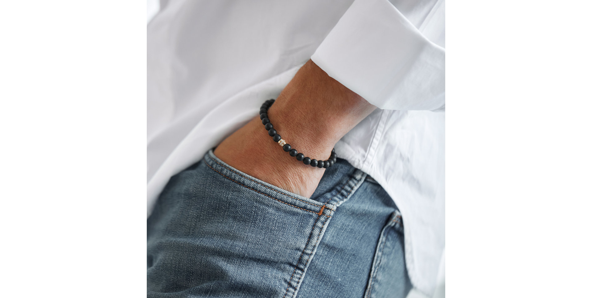 Náramek s diamanty a acháty Oracle