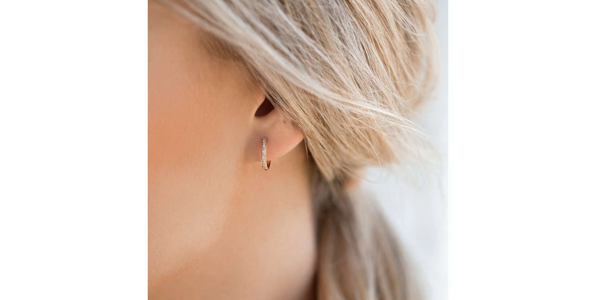 Náušnice s diamanty Moon Opium