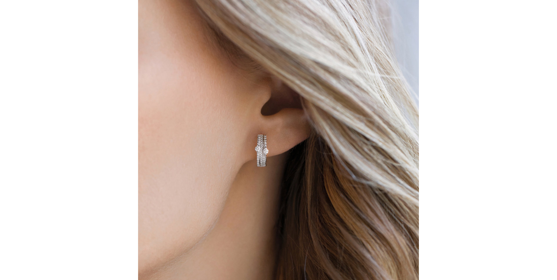 Náušnice s diamanty Ester