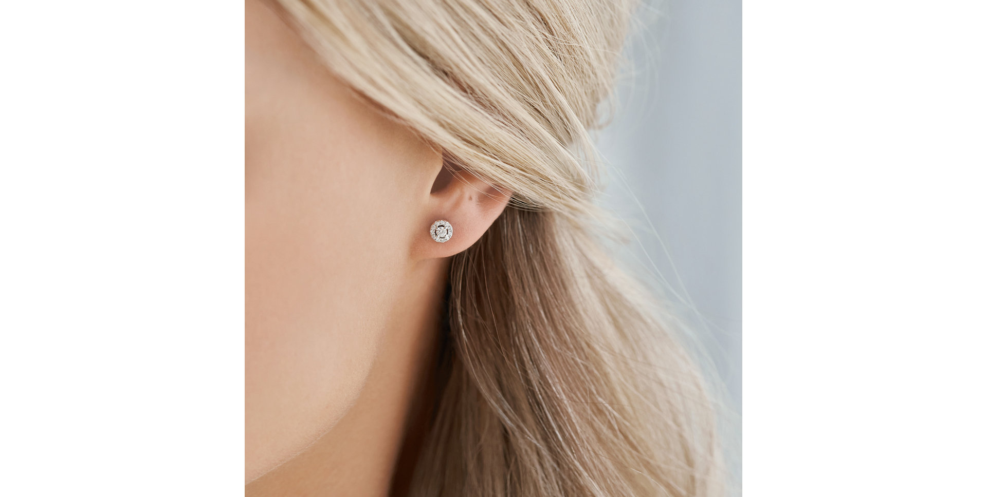 Náušnice s diamanty Glossy Charm