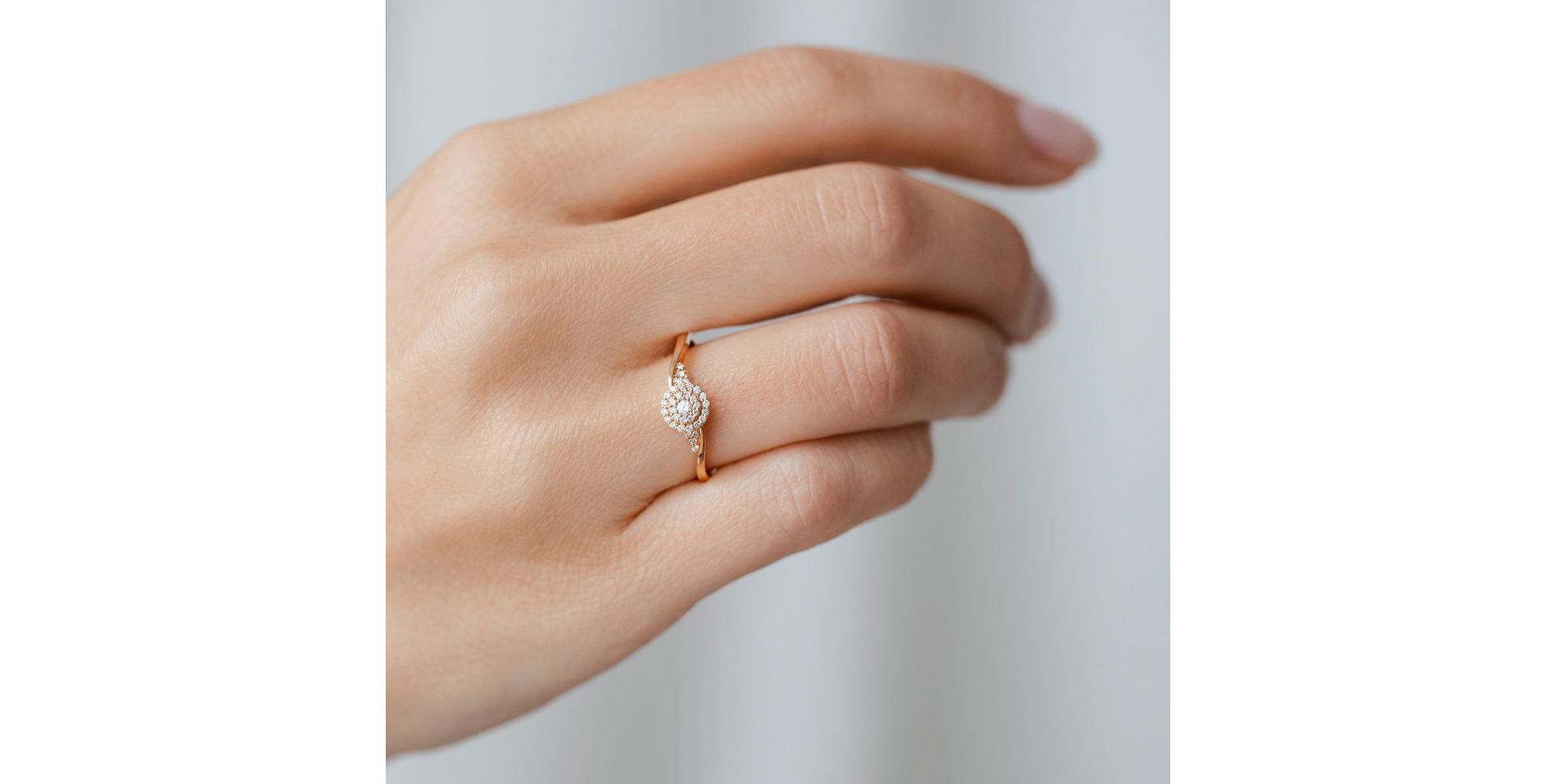 Prsten s diamanty Stellar Dream