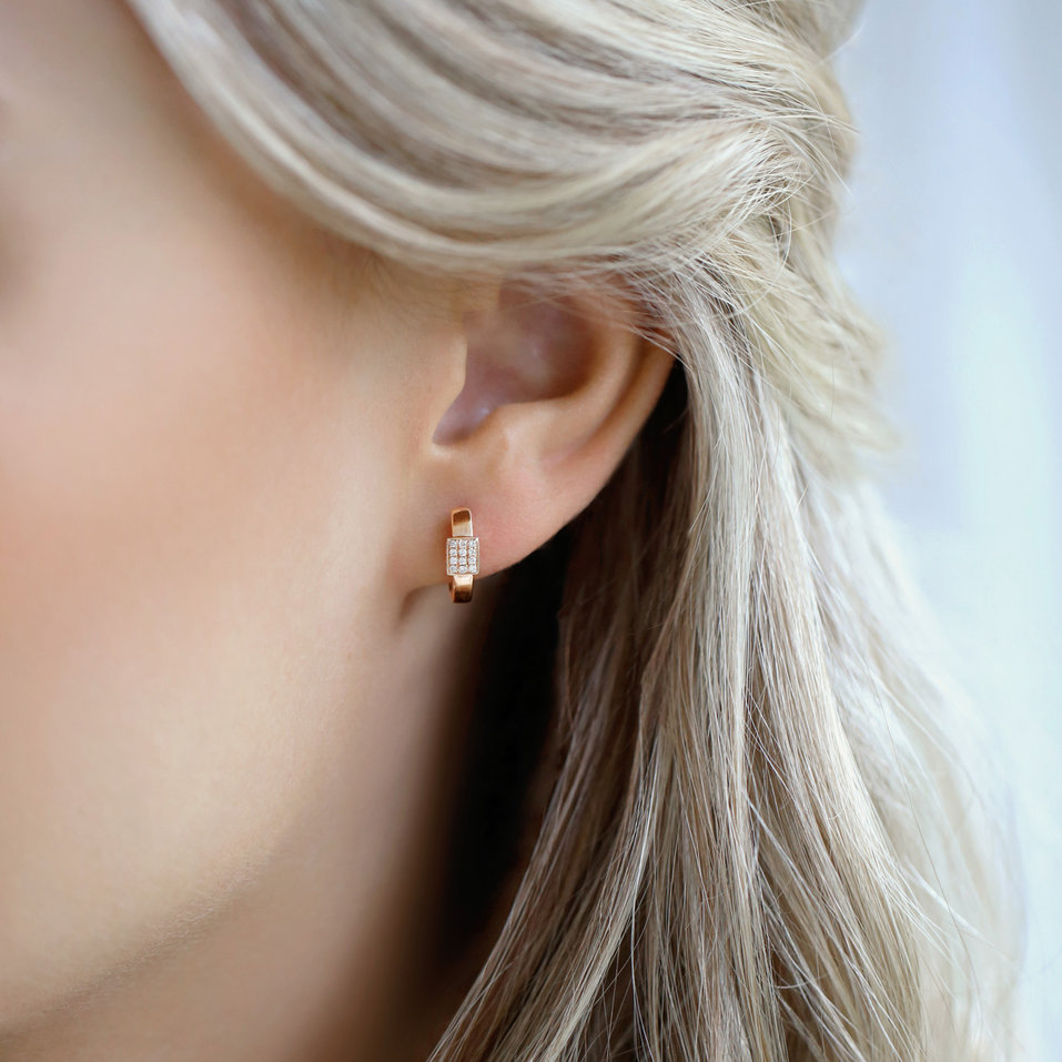 Náušnice s diamanty Alchemy Mosaic