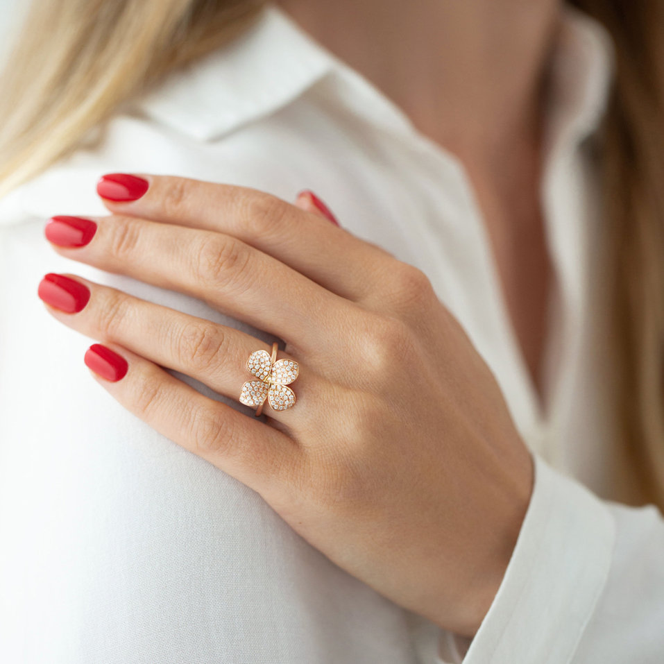 Prsten s diamanty Lucky Brilliance