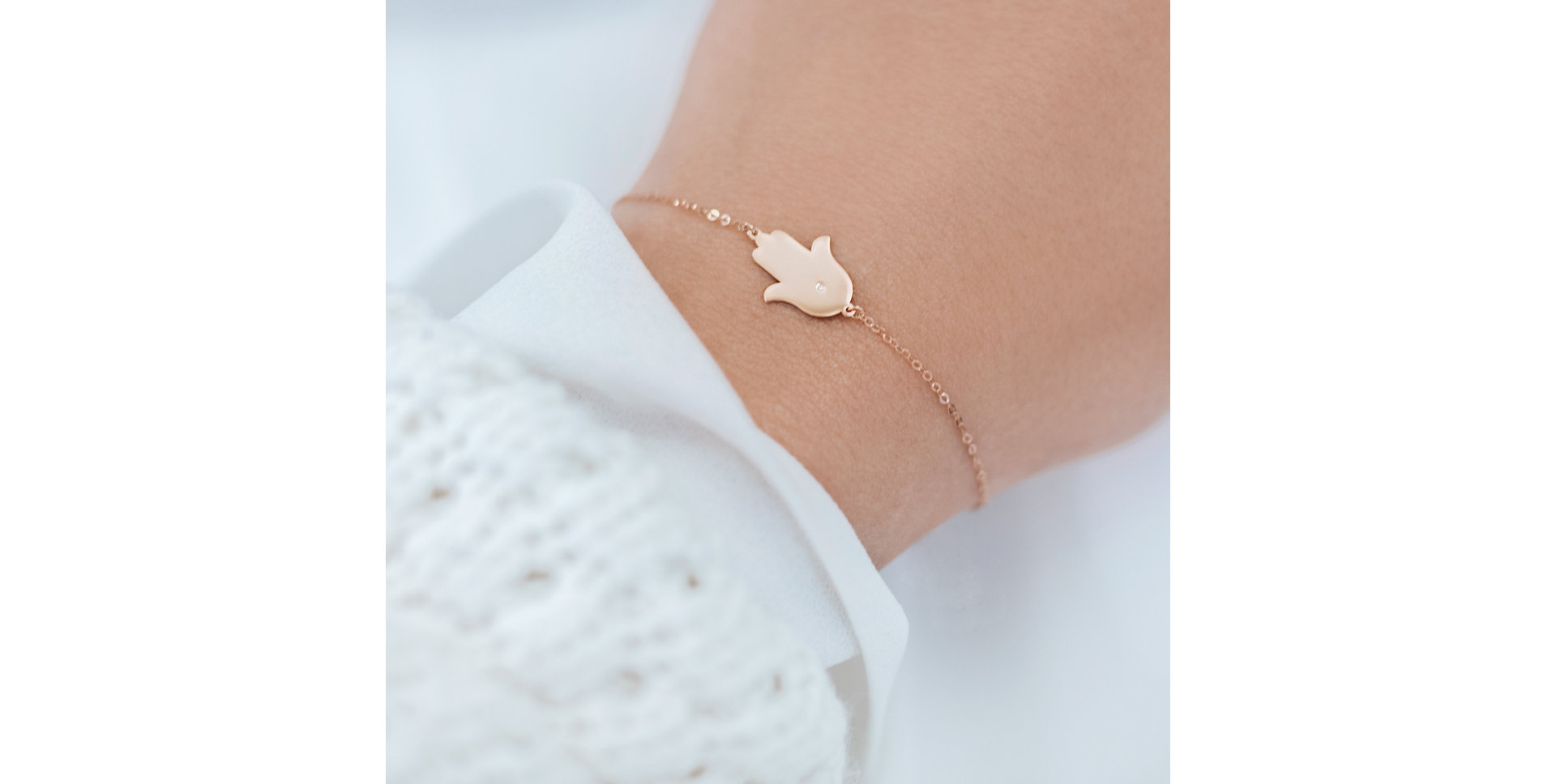 Náramek s diamantem Infinite Mystery