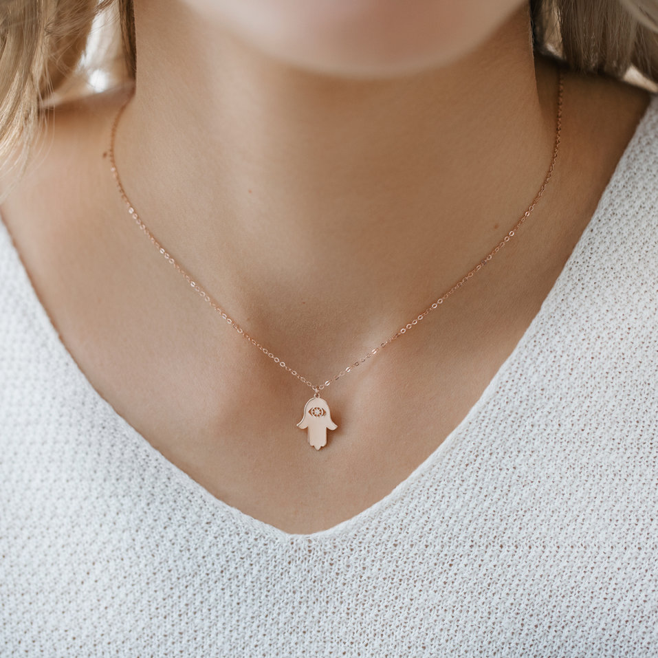 Náhrdelník s diamantem Mystery Fate