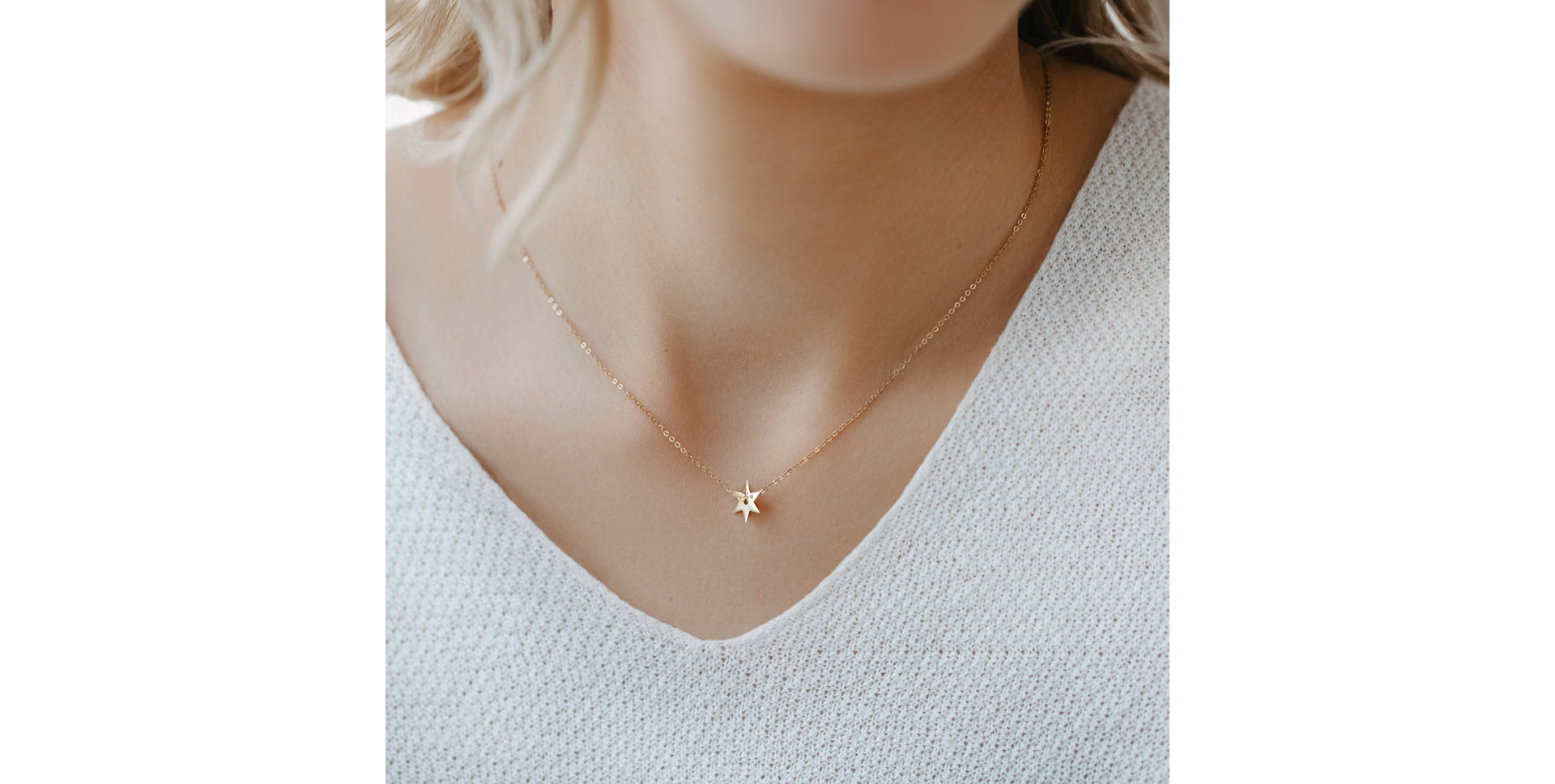 Náhrdelník s diamantem Amazing Star