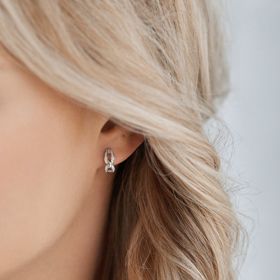 Náušnice s diamanty Scheherazade Miracle