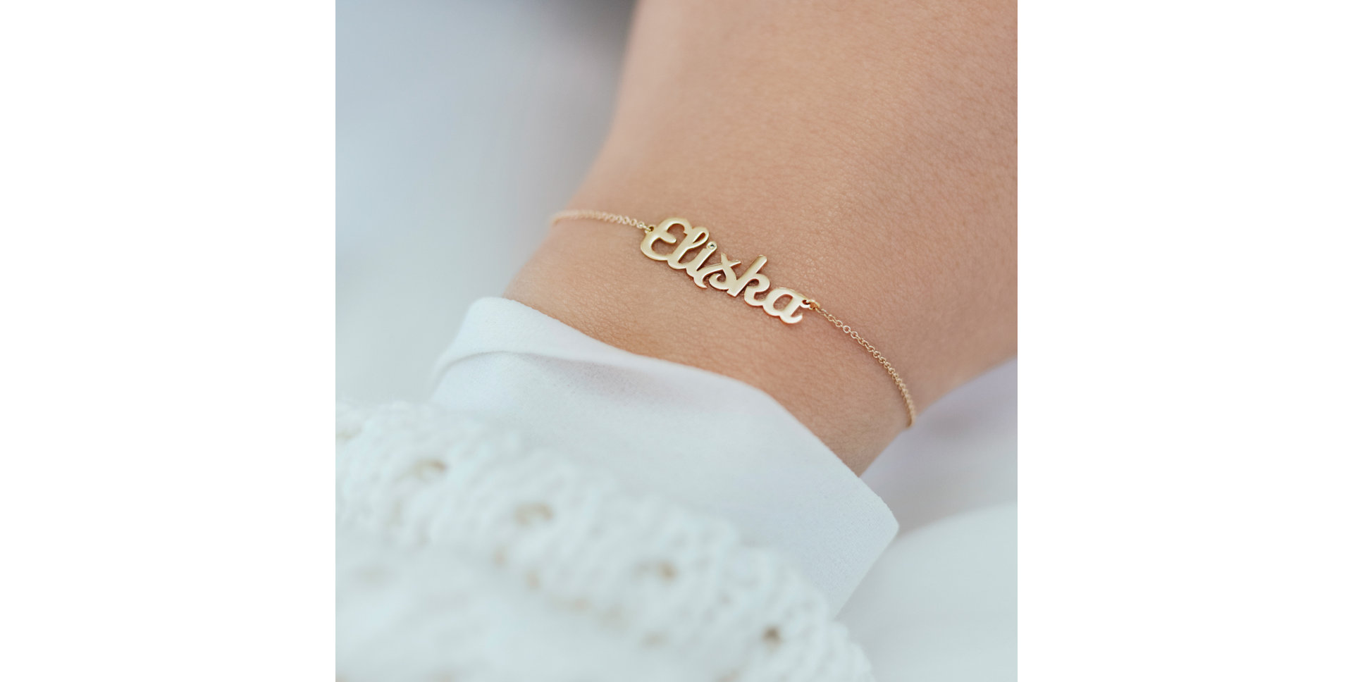 Náramek s diamantem Curly