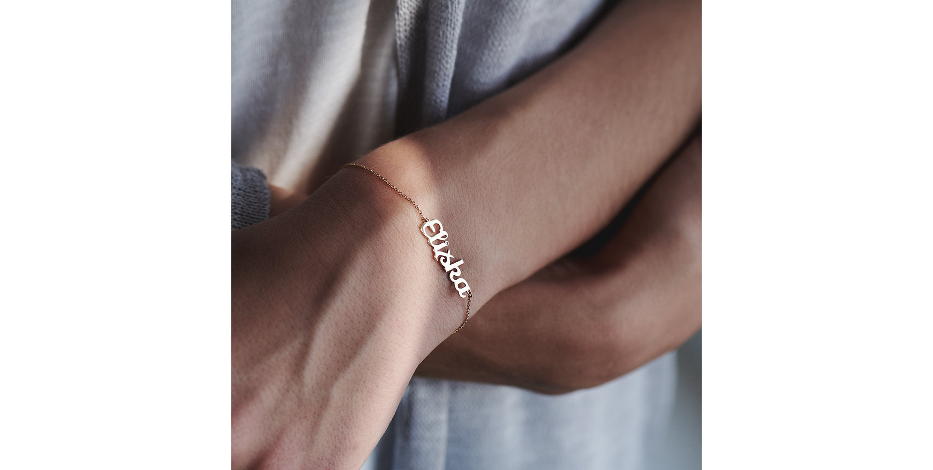 Náramek s diamantem Curly