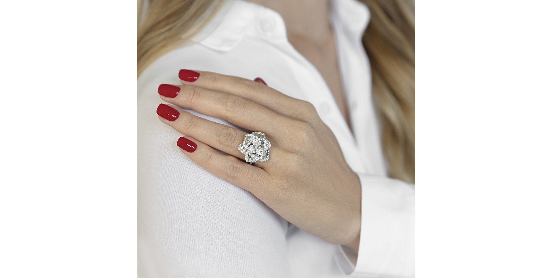 Prsten s diamanty Monica