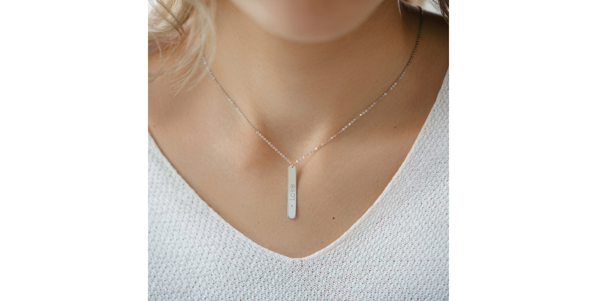 Náhrdelník s diamantem Imposant Amour