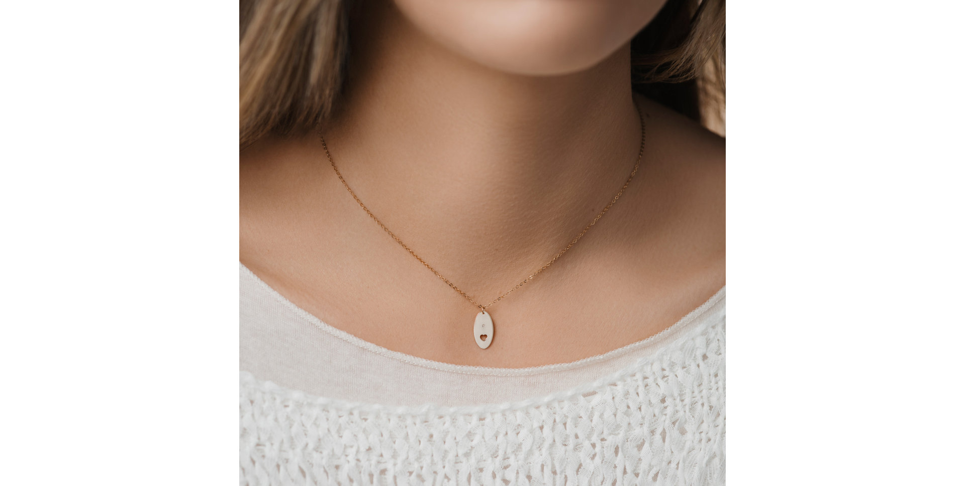 Náhrdelník s diamantem Divine Darling