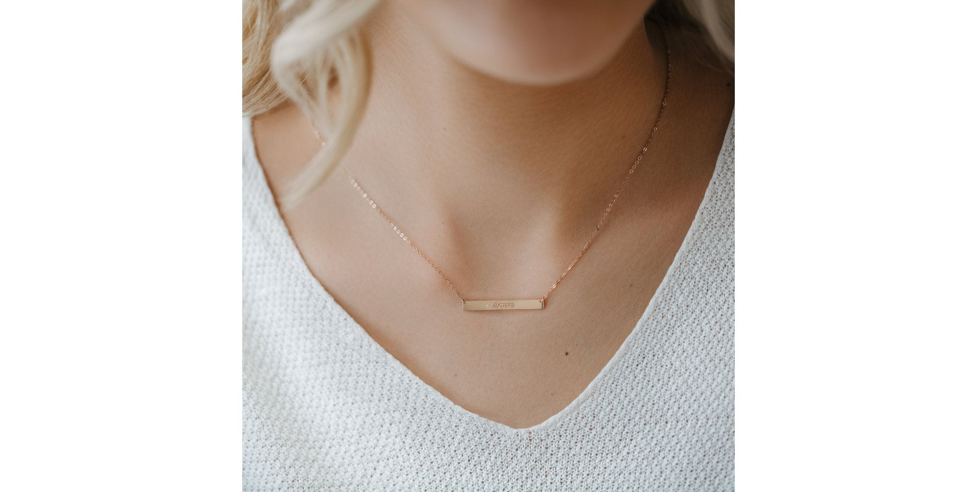 Náhrdelník s diamantem Amour Ribbon