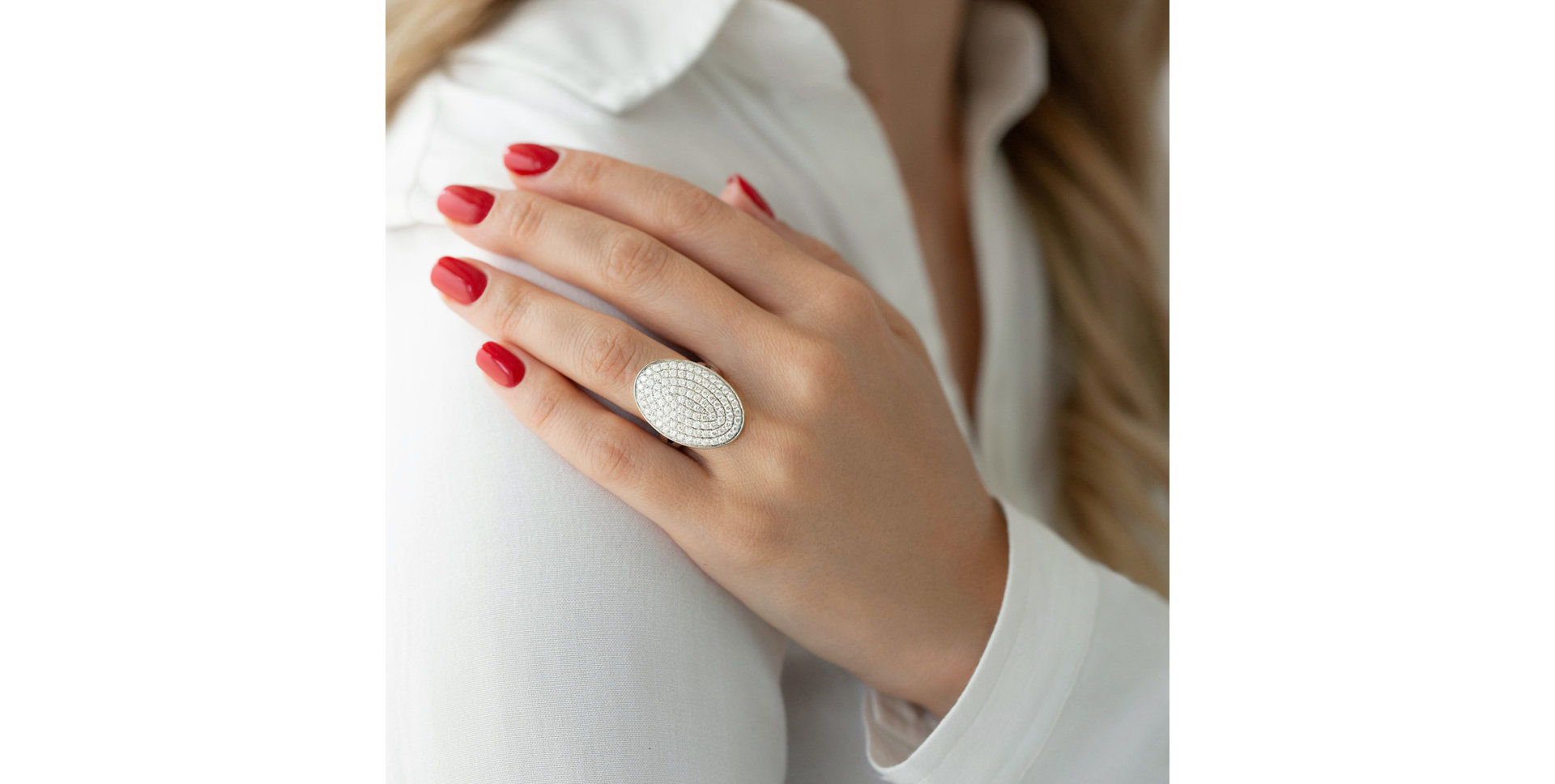 Prsten s diamanty Starry Night