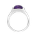 Prsten s ametystem brazil Bonbon4