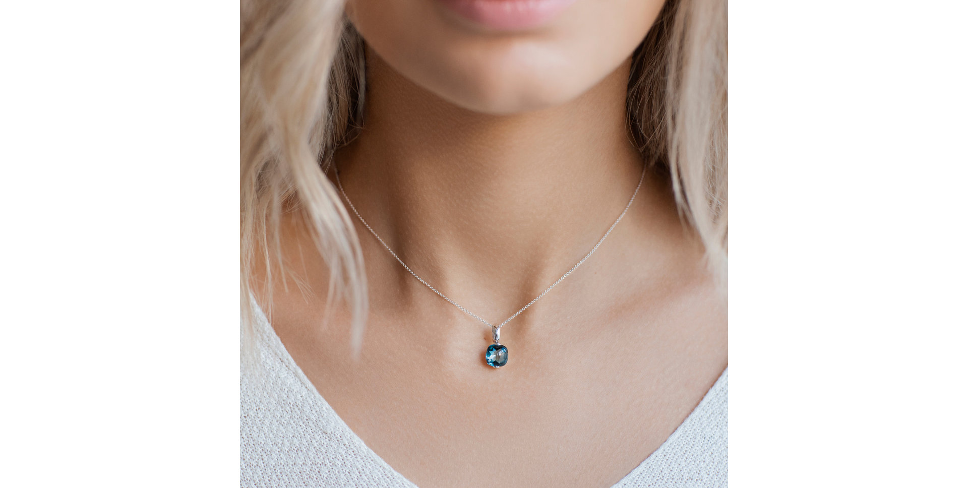 Přívěsek s cognac quartzem Bonbon