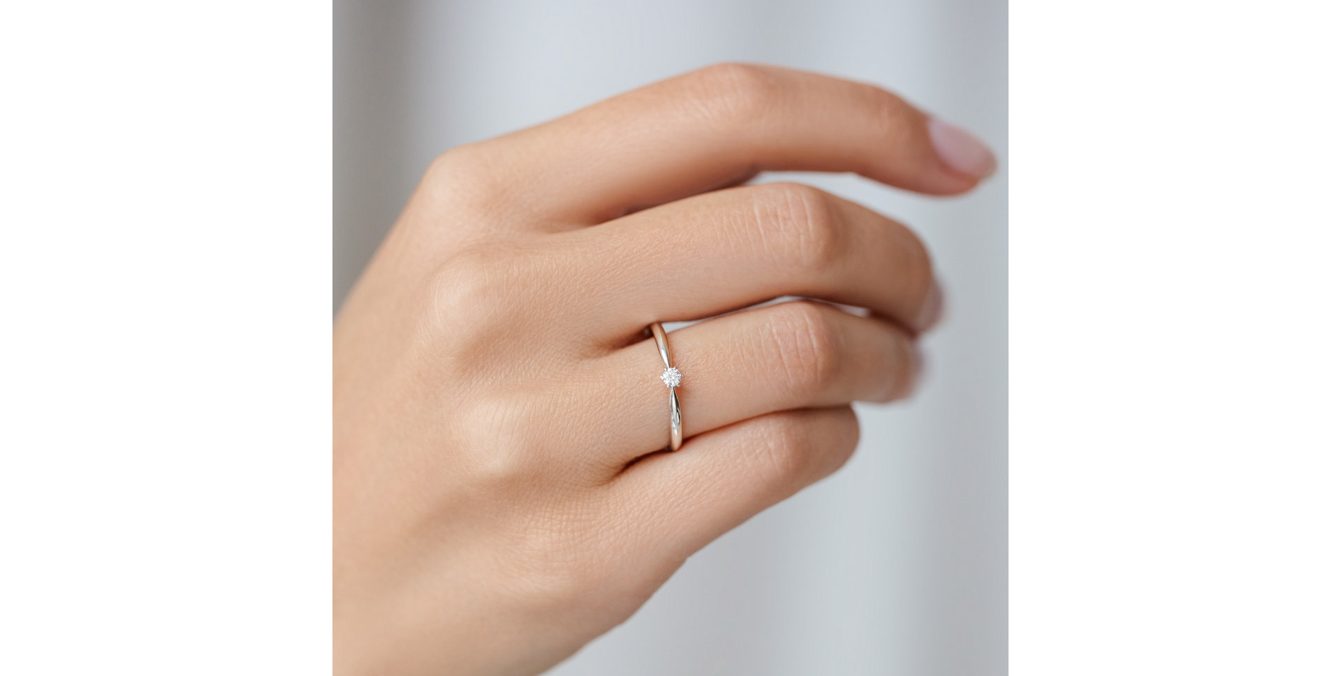 Prsten s diamantem Eternal Joy