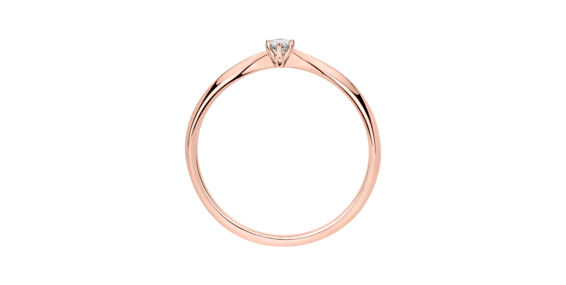 Prsten s diamantem Eternal Joy