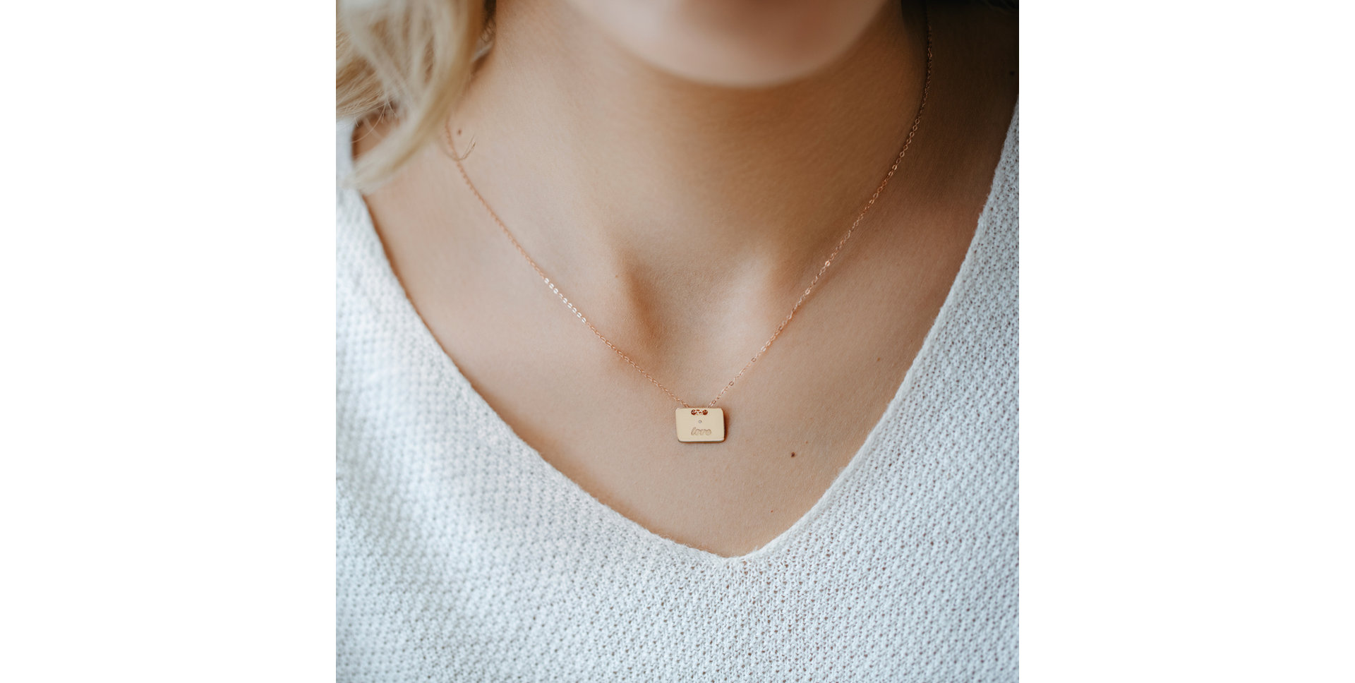 Náhrdelník s diamantem Military Amour