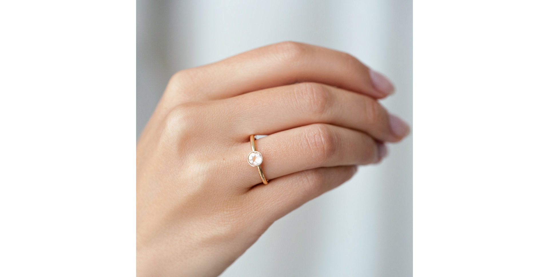 Prsten s růženínem Bonbon