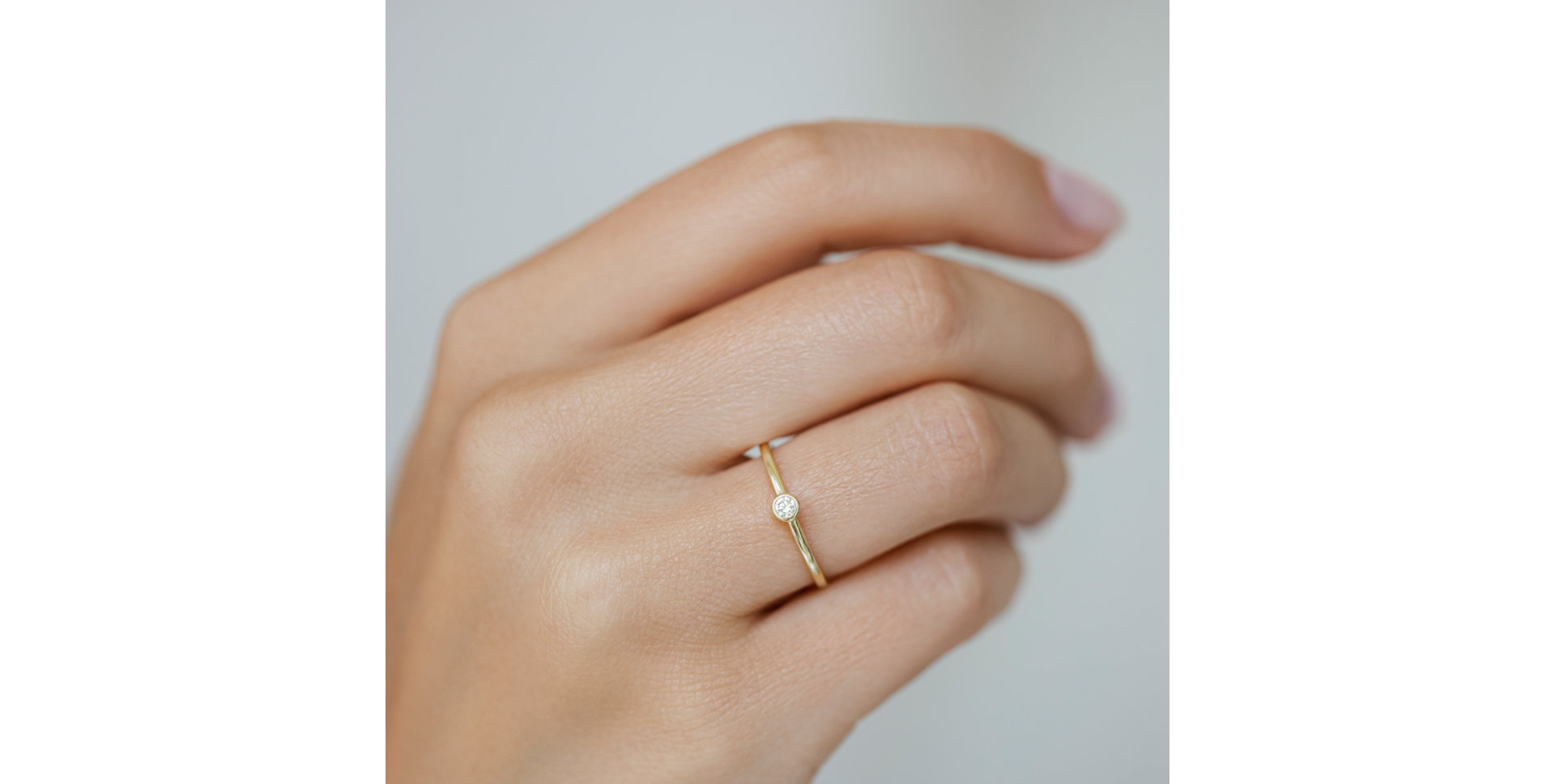 Prsten s diamantem Seductive Glow