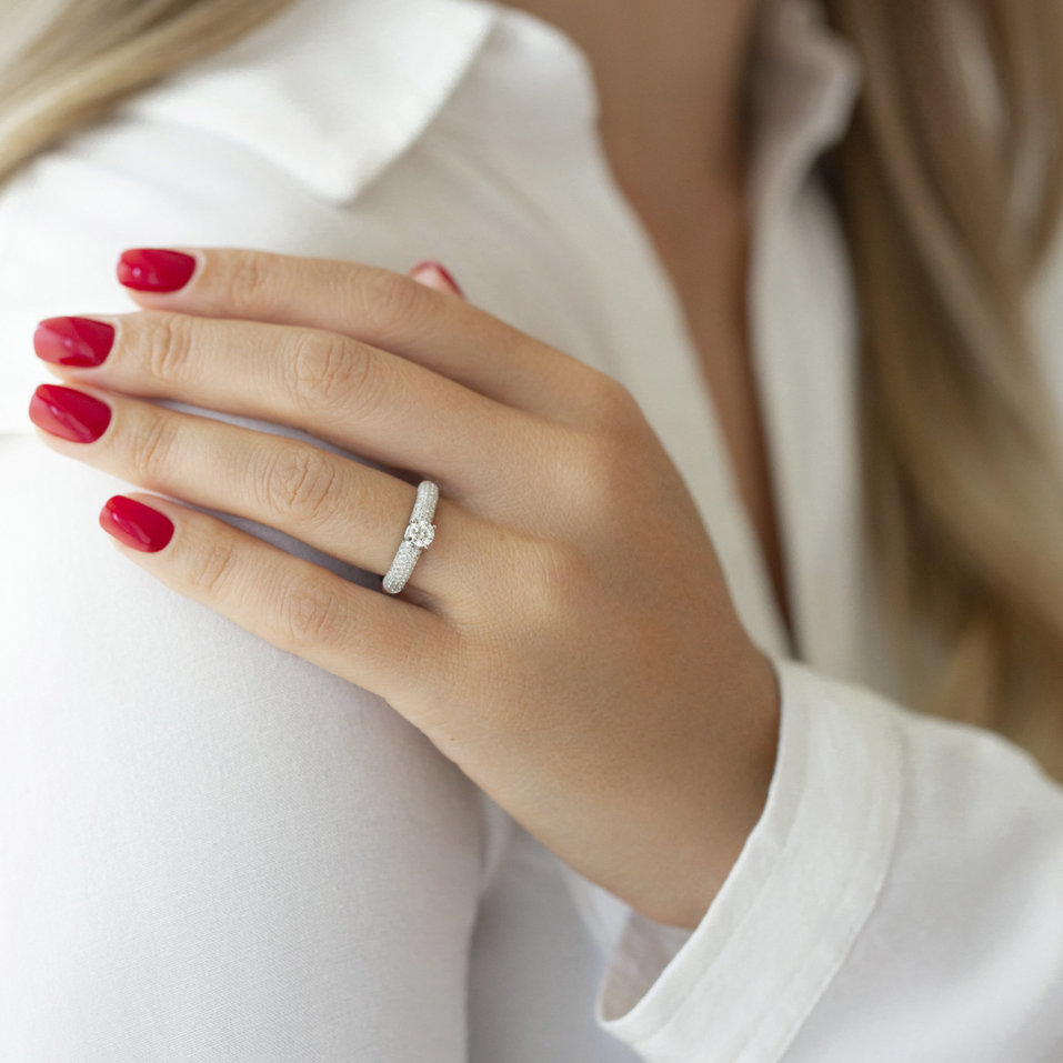 Prsten s diamanty Royal Charm