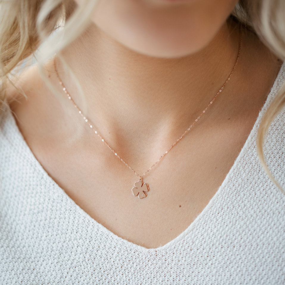 Náhrdelník s diamantem Get Lucky