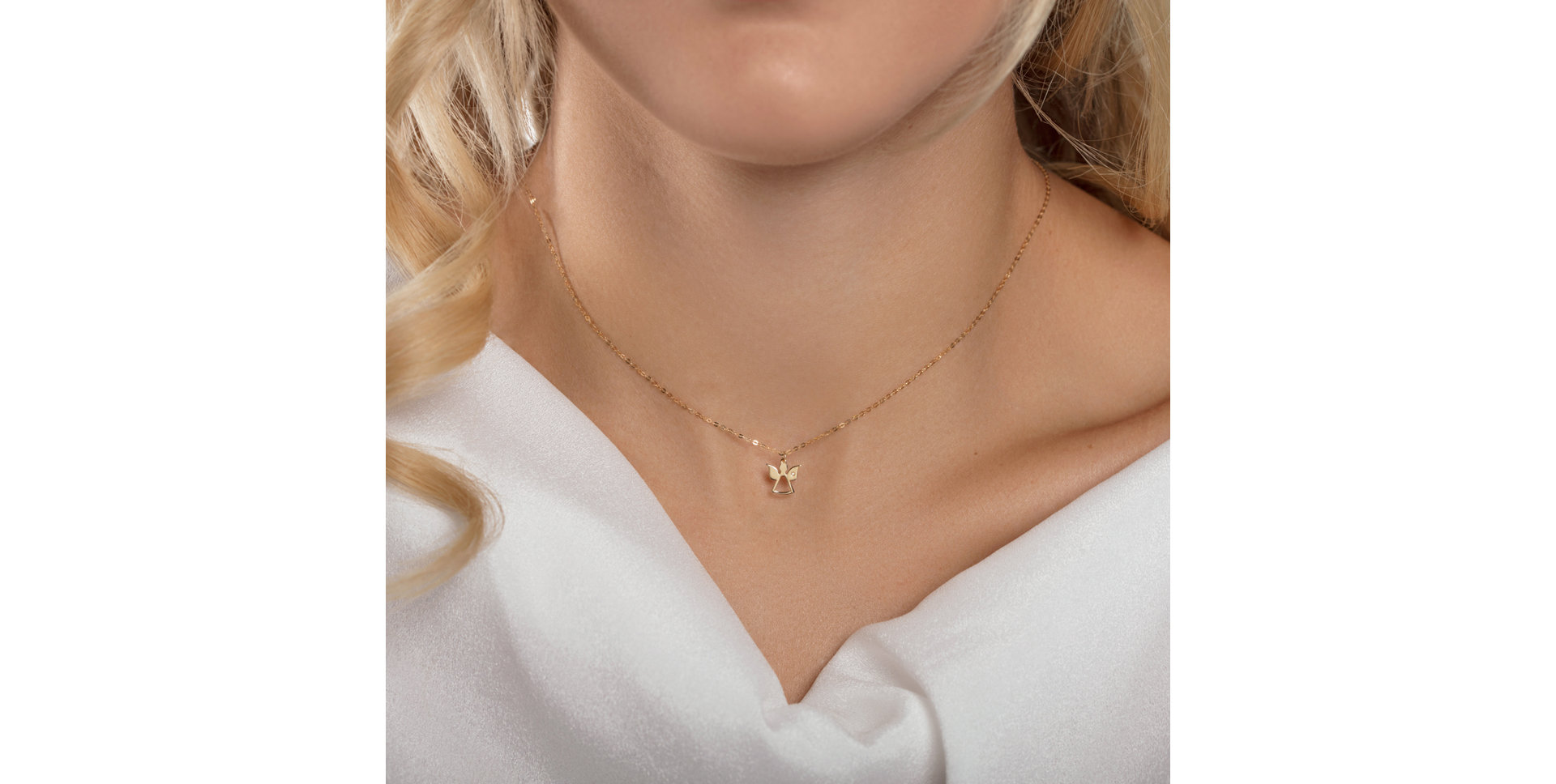 Náhrdelník s diamantem My Angel