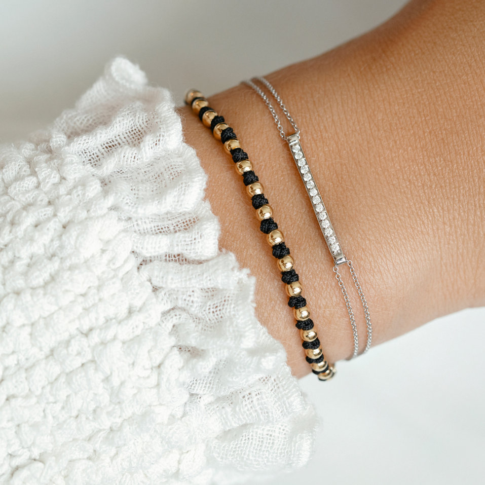 Náramek s diamanty Line