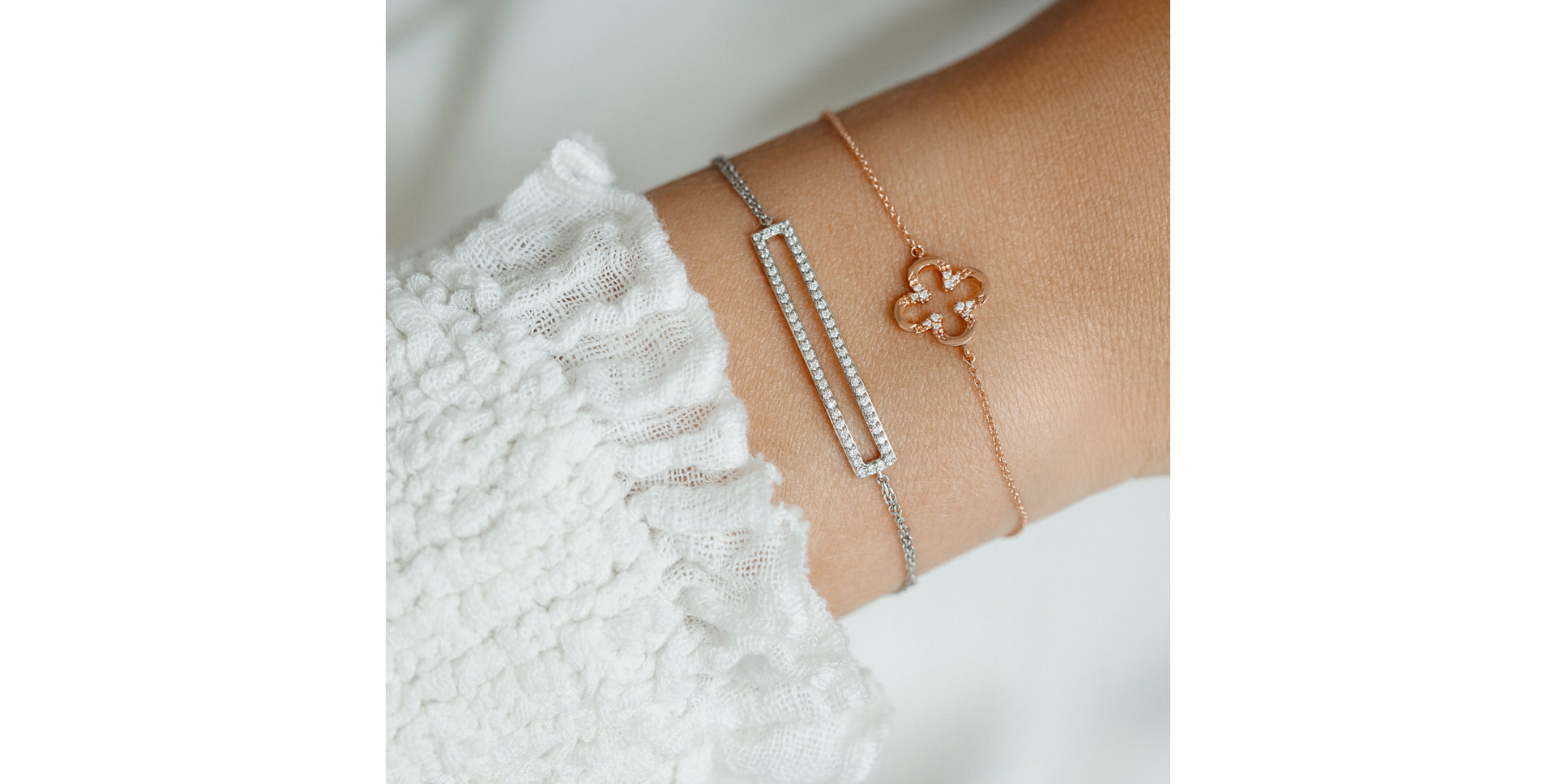 Náramek s diamanty Sparkle