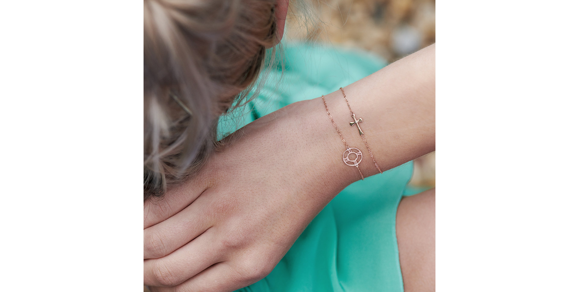 Náramek s diamantem Rome Time