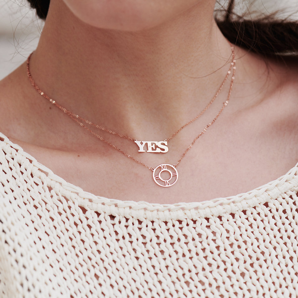 Náhrdelník s diamantem Special Time