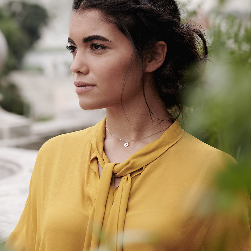 Náhrdelník s diamantem Little Love Lock