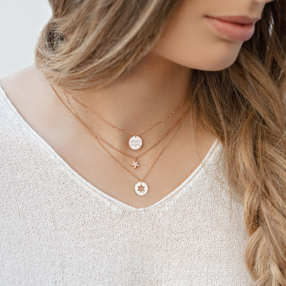 Náhrdelník s diamanty Aquarius