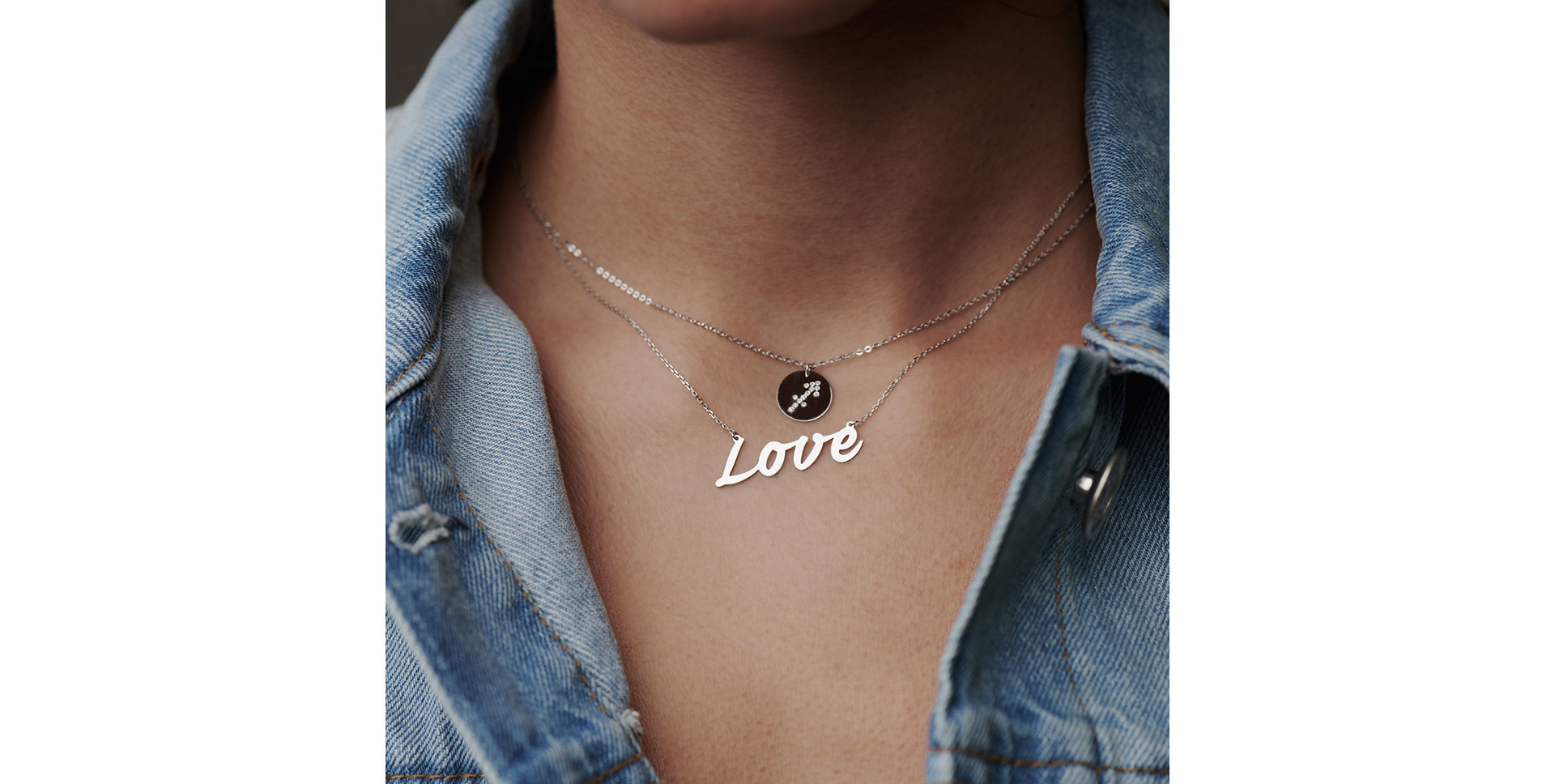 Náhrdelník s diamanty Capricorn