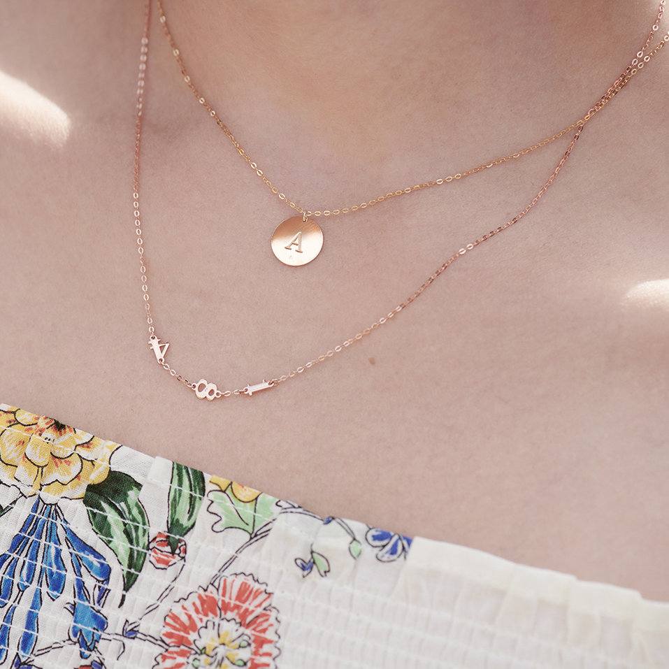 Náhrdelník s diamantem Big Coins K