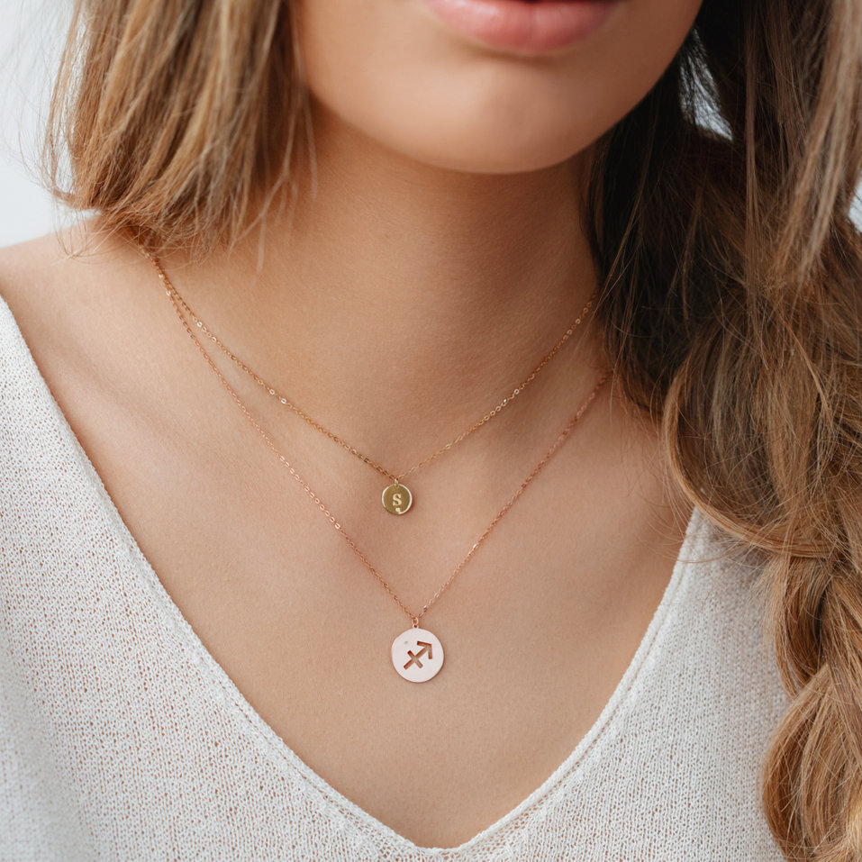 Náhrdelník s diamantem Little Coins S