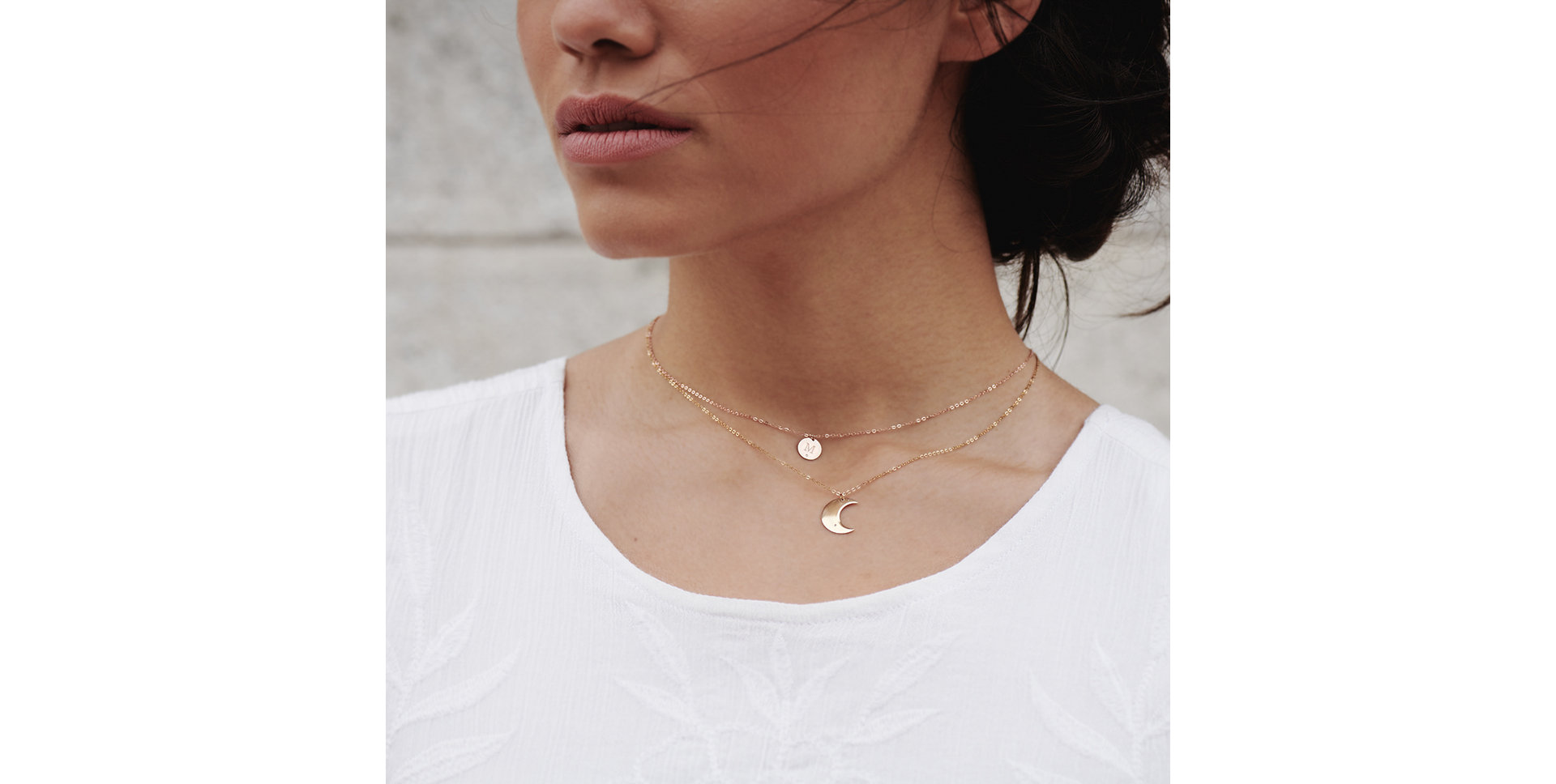 Náhrdelník s diamantem Little Coins T