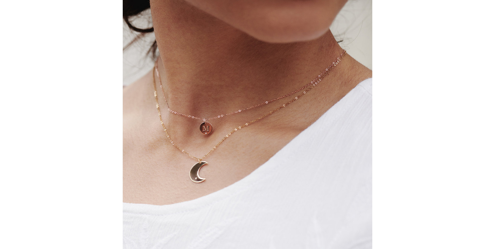 Náhrdelník s diamantem Little Coins T